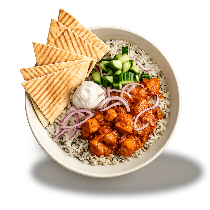 Assiette Poulet au beurre