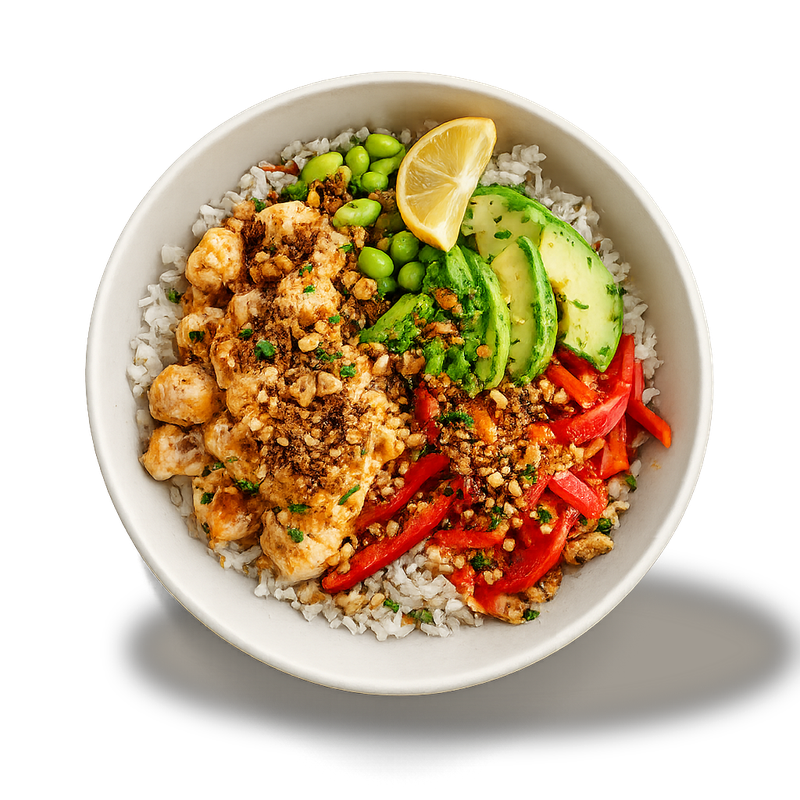 Assiette Poulet au cari