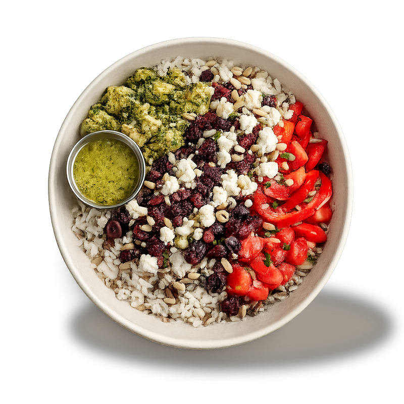 Assiette Poulet pesto