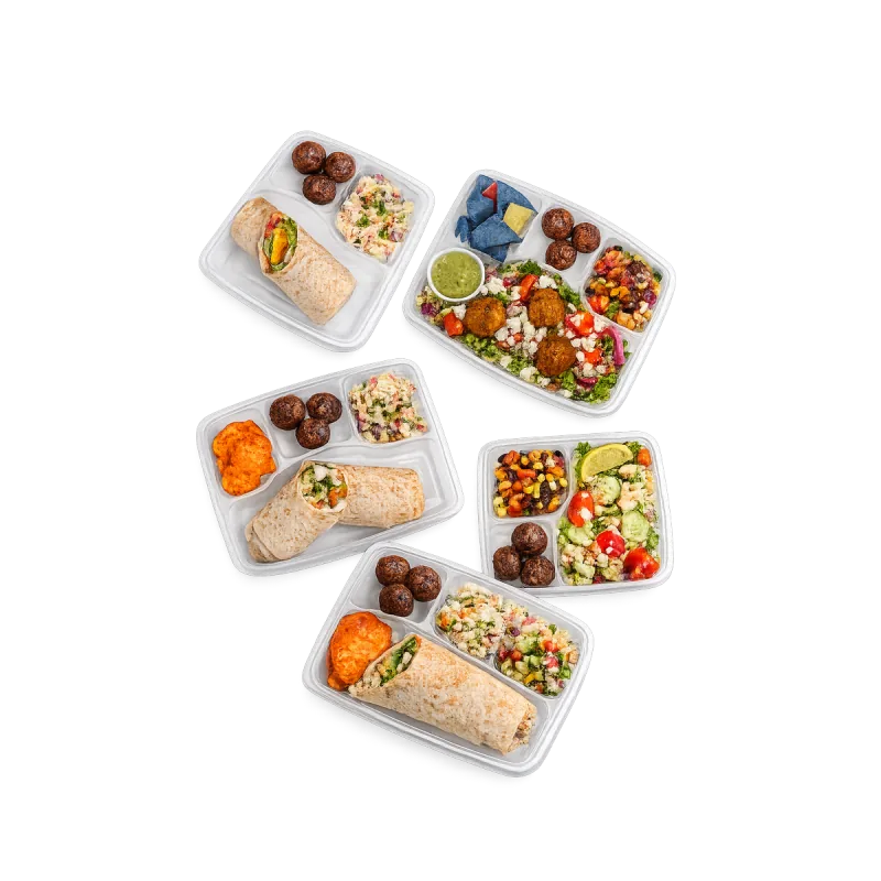Boîte à lunch — choix variés
