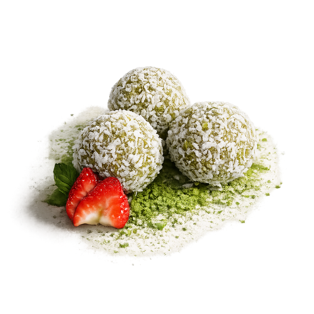 Boule d'énergie matcha