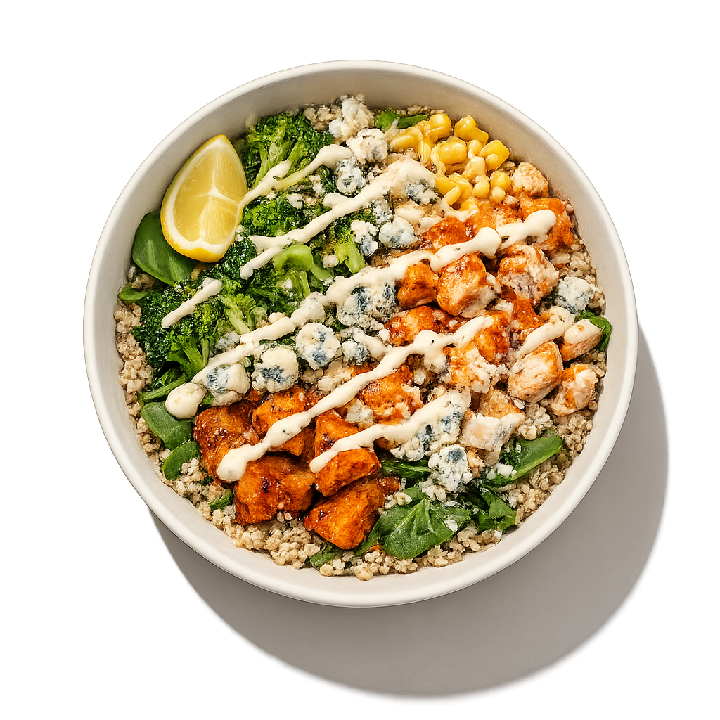 Poulet, Buffalo et bleu