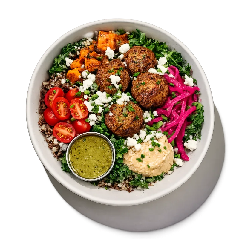 Falafel et chèvre